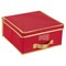 Simplify Storage Box, 11-13/16 in L, 11-13/16 in W, 11-13/16 in H, Red, Polyester 9070-RED - alternate 1